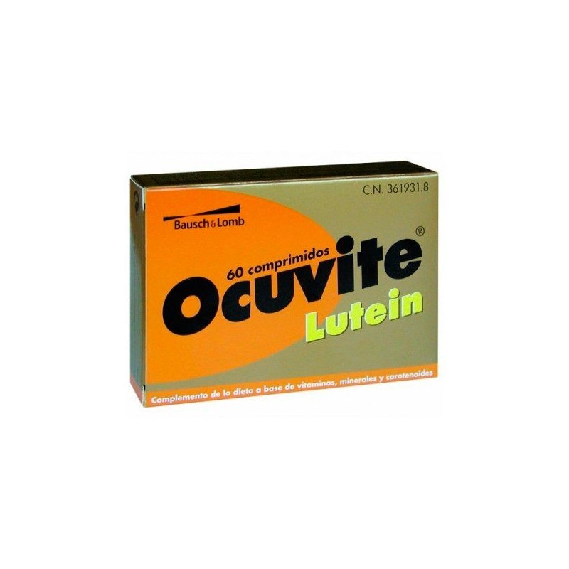 OCUVITE LUTEIN 60 COMP B&L