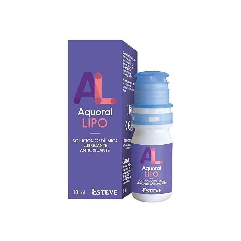 AQUORAL LIPO SOLUCIÓN OFTÁLMICA LUBRICANTE ANTIOXIDANTE 10ML