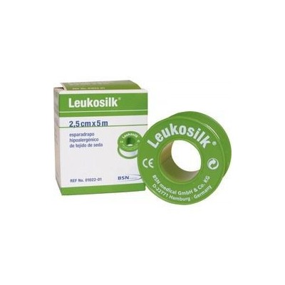 LEUKOSILK ESPARADRAPO HIPOALERGÉNICO 2,5CMX5M