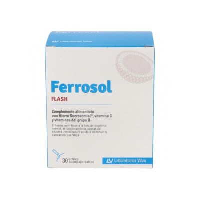 FERROROL FLASH 30 SOBRES BUCODISPENSABLES