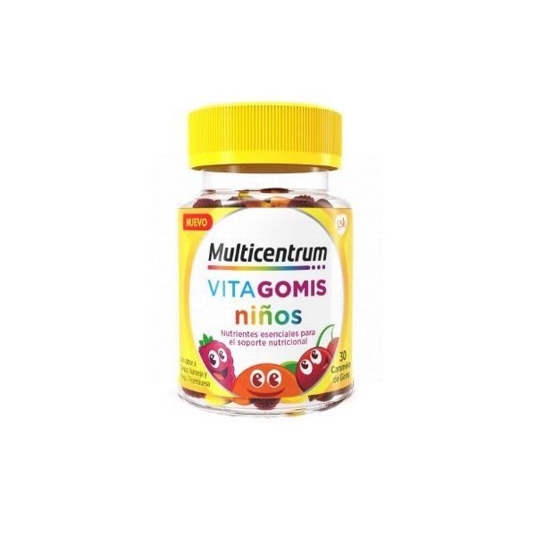 MULTICENTRUM VITAGOMIS JUNIOR 30UDS