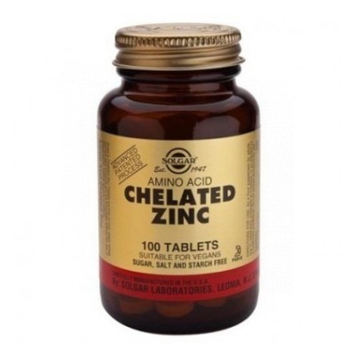SOLGAR ZINC QUELADO 100COMP
