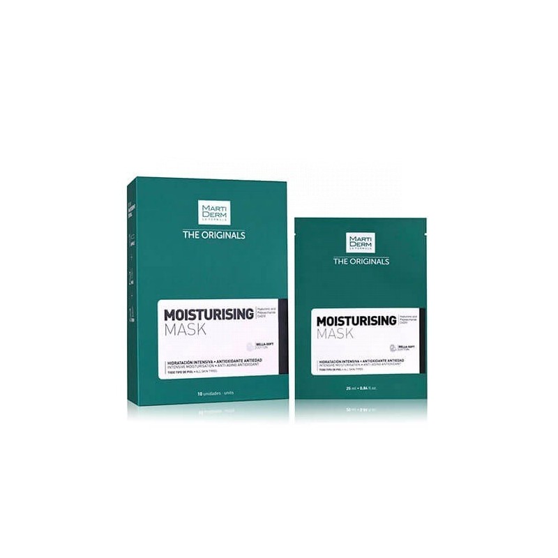 MARTIDERM THE ORIGINALS MOISTURISING MASK 10 UDS