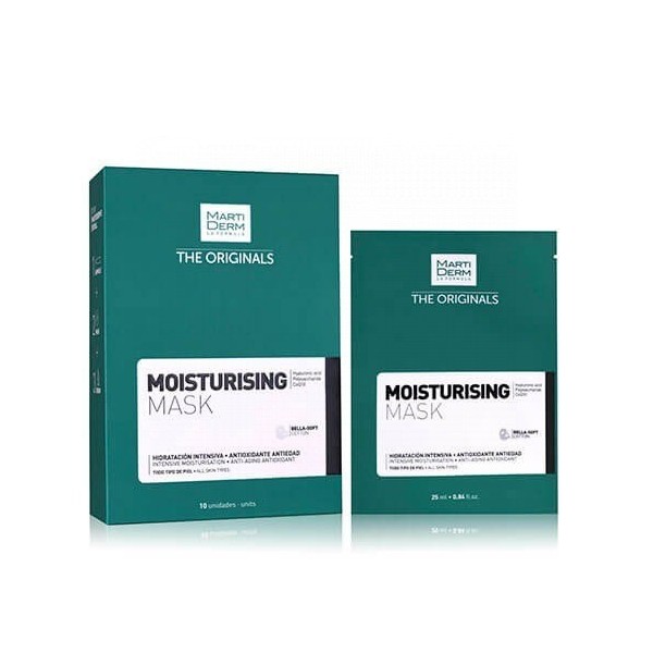 MARTIDERM THE ORIGINALS MOISTURISING MASK 10 UDS