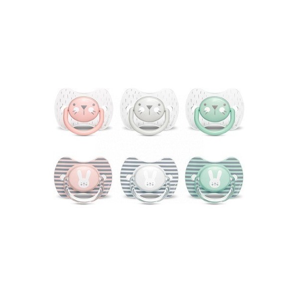 SUAVINEX CHUPETE FISIOLÓGICO SILICONA PREMIUM 6-18 MESES 1UD