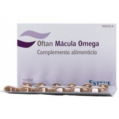 OFTAN MACULA OMEGA/90 CAPSULAS