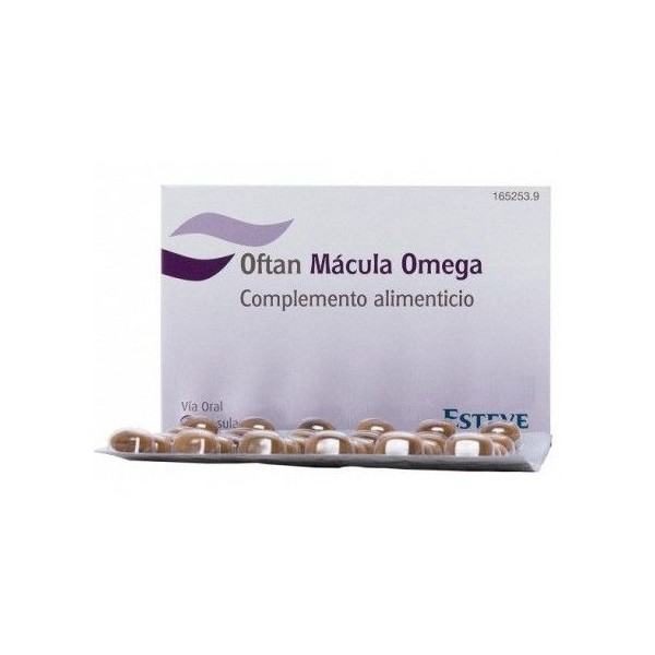 OFTAN MACULA OMEGA/90 CAPSULAS