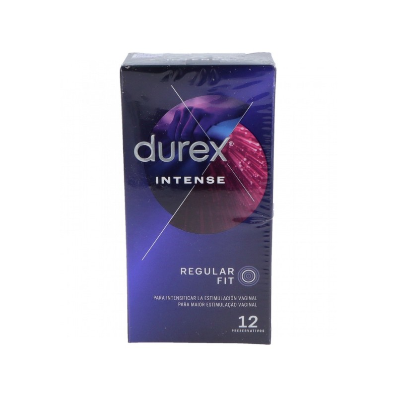 DUREX PRESERVATIVOS INTENSE ORGASMIC 12 UDS