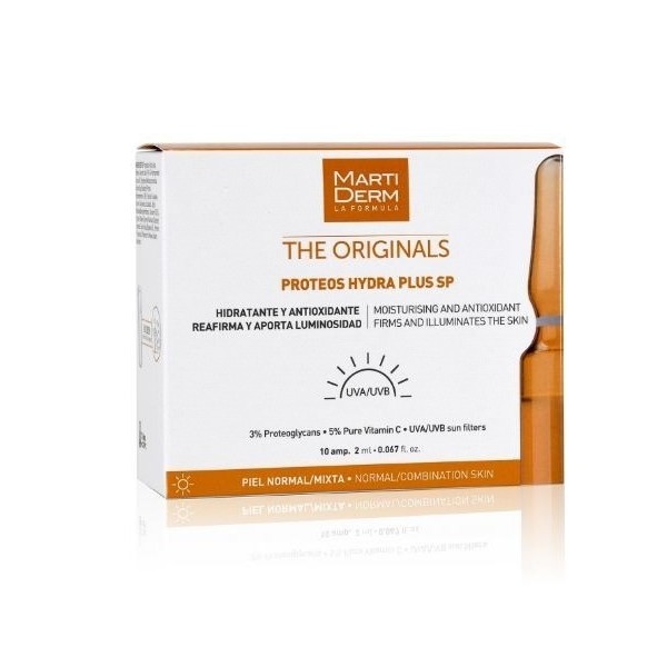MARTIDERM THE ORIGINALS PROTEOS HYDRA PLUS SP 10 AMPOLLAS