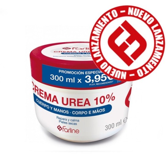 FARLINE CREMA UREA 10% CUERPO Y MANOS 300ML