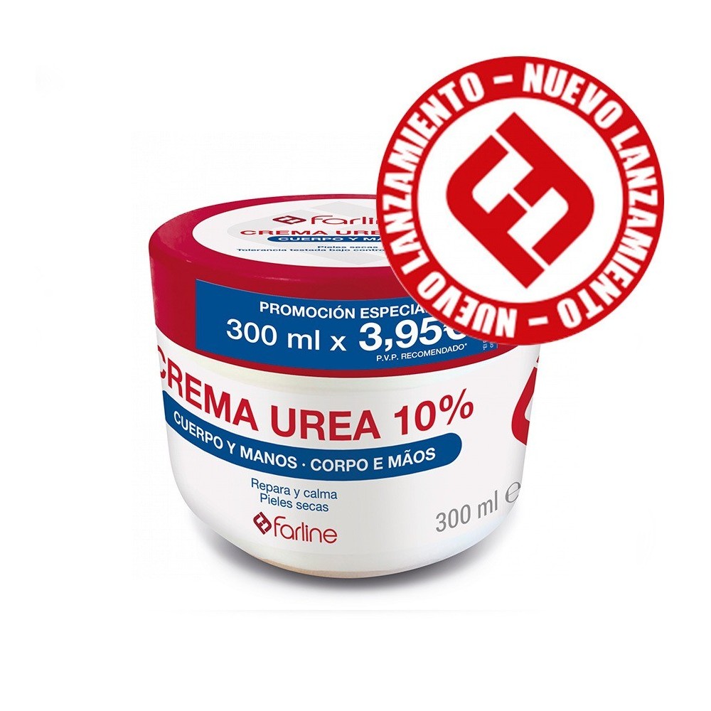 FARLINE CREMA UREA 10% CUERPO Y MANOS 300ML