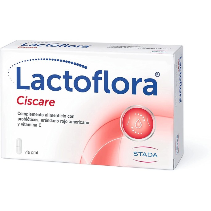 LACTOFLORA CISCARE 30 CÁPSULAS