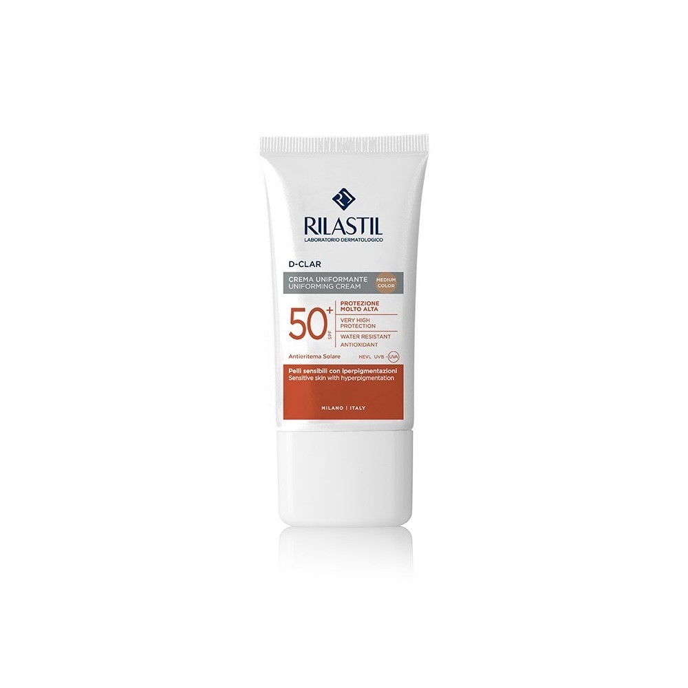 RILASTIL SUN SYSTEM D-CLAR MEDIUM SPF-50+ 40ML