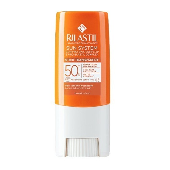 RILASTIL SUN SYSTEM STICK TRANSPARENTE SPF-50+ 8,5G