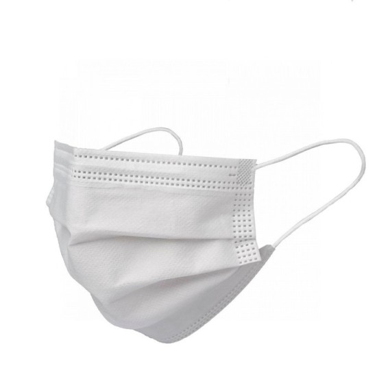 SFG MASCARILLA QUIRÚRGICA TIPO IIR BLANCA FLOWPACK 10UDS