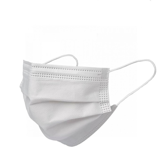 SFG MASCARILLA QUIRÚRGICA TIPO IIR BLANCA FLOWPACK 10UDS