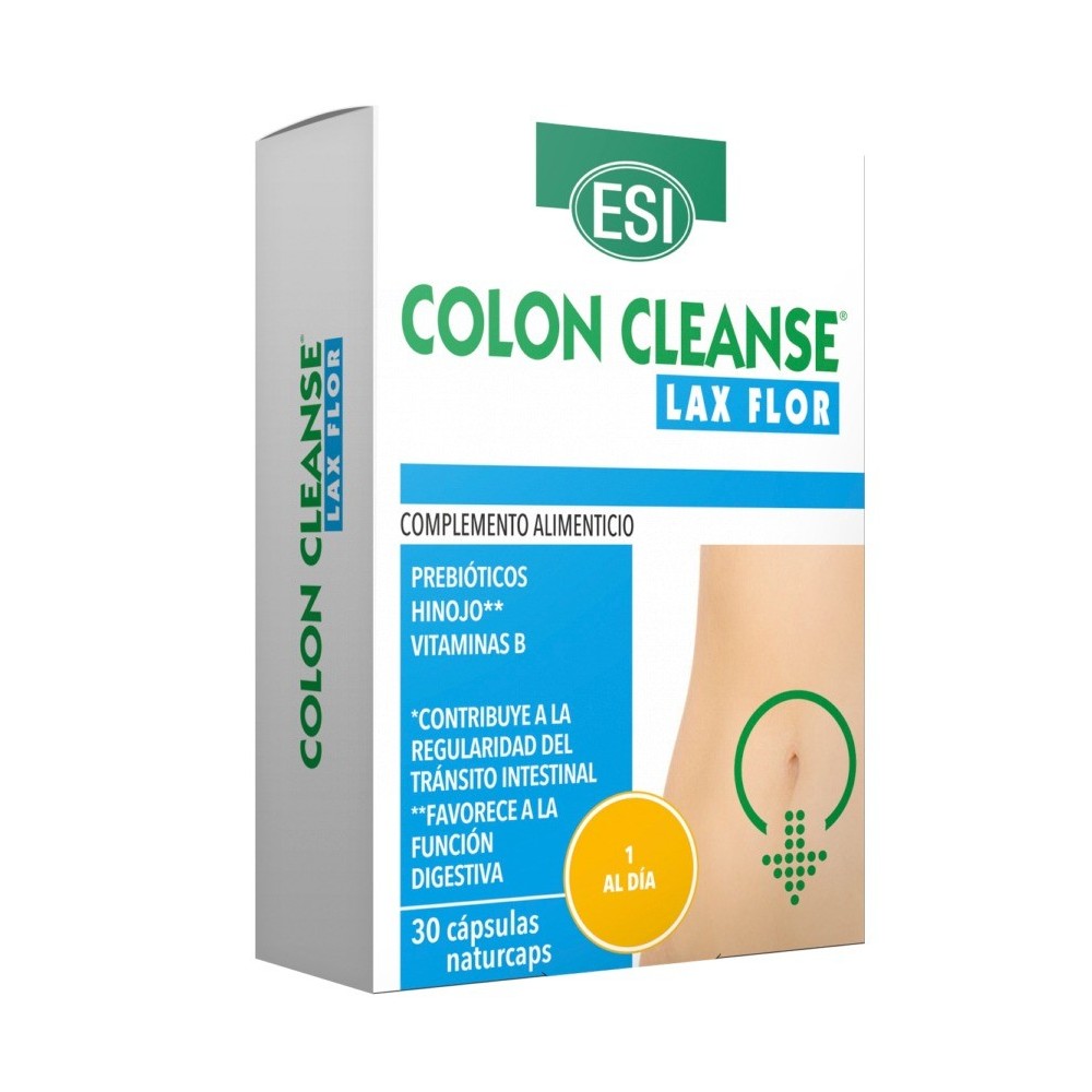 ESI COLON CLEANSE LAX FLOR 30 CÁPSULAS