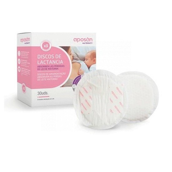 APOSÁN DISCOS DE LACTANCIA 30UDS