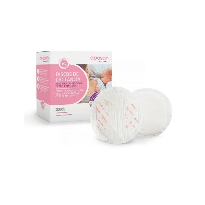 APOSÁN DISCOS DE LACTANCIA 30UDS