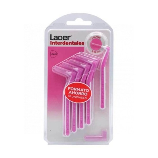 LACER CEPILLO INTERDENTAL ULTRAFINO 10UDS