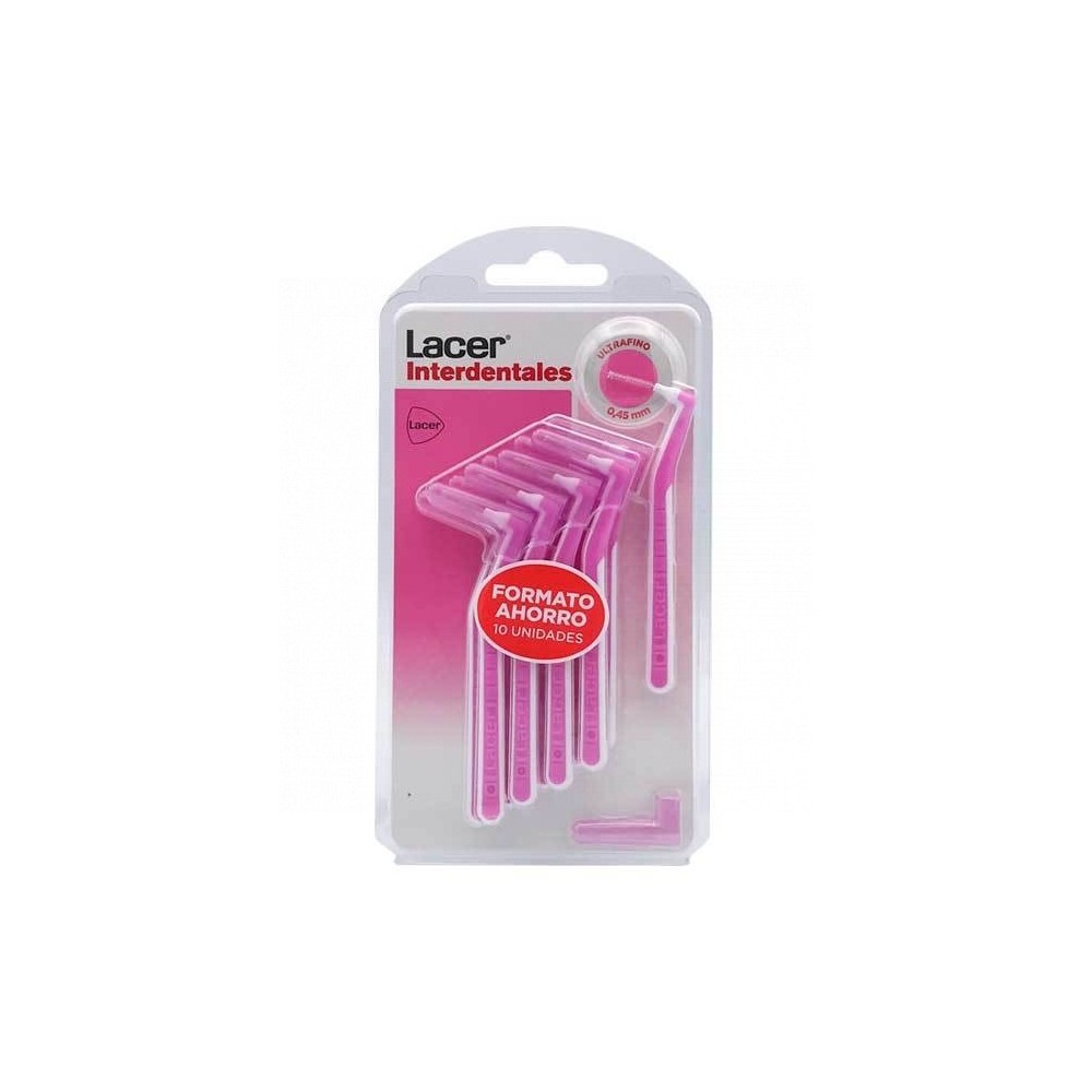 LACER CEPILLO INTERDENTAL ULTRAFINO 10UDS