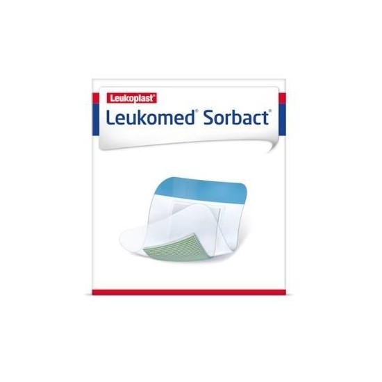LEUKOMED SORBACT 3 APÓSITOS 7,2CM X 5CM