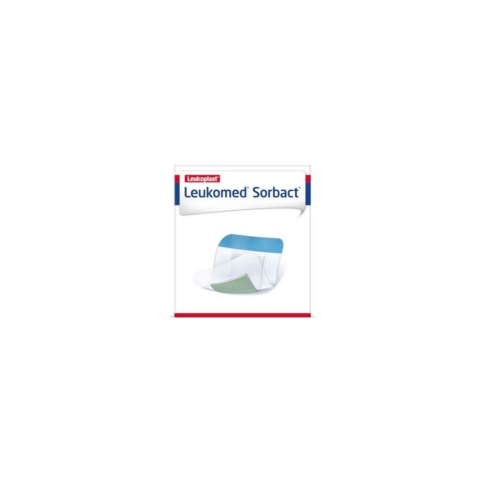 LEUKOMED SORBACT 3 APÓSITOS 7,2CM X 5CM