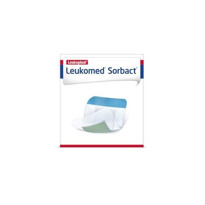 LEUKOMED SORBACT 3 APÓSITOS 7,2CM X 5CM