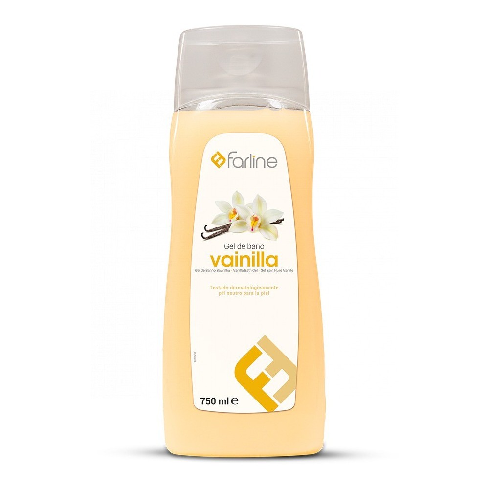 FARLINE GEL DE BAÑO VAINILLA 750ML