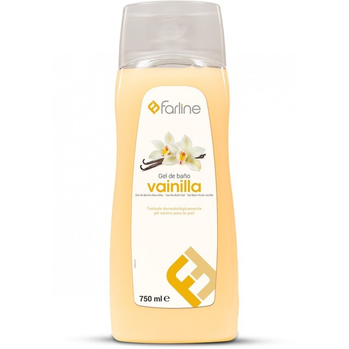 FARLINE GEL DE BAÑO VAINILLA 750ML
