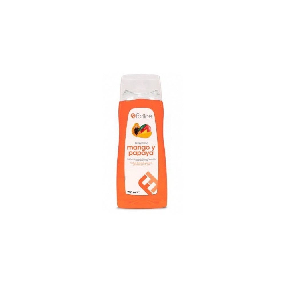 FARLINE GEL DE BAÑO MANGO Y PAPAYA 750ML