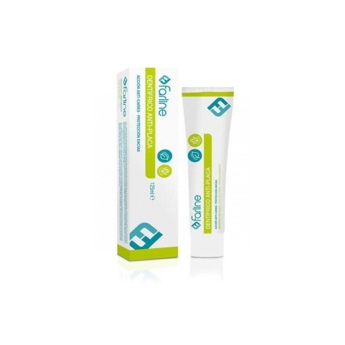 FARLINE DENTÍFRICO ANTIPLACA MENTA CON ALOE VERA 125ML