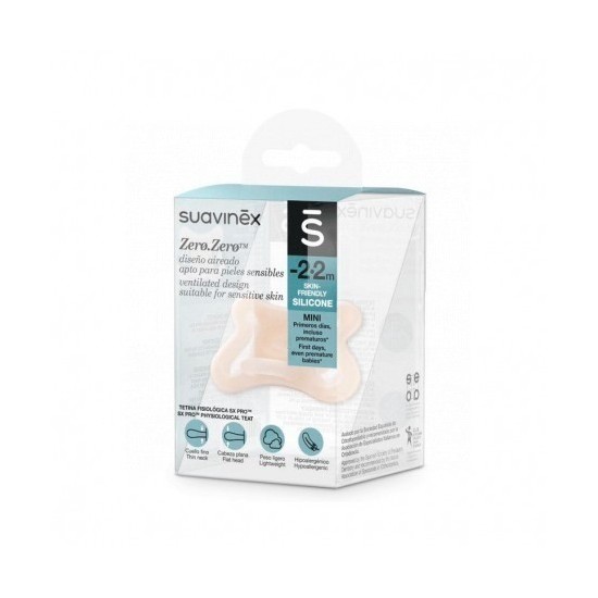 SUAVINEX CHUPETE SILICONA FISIOLÓGICO SX PRO -2 A 2M