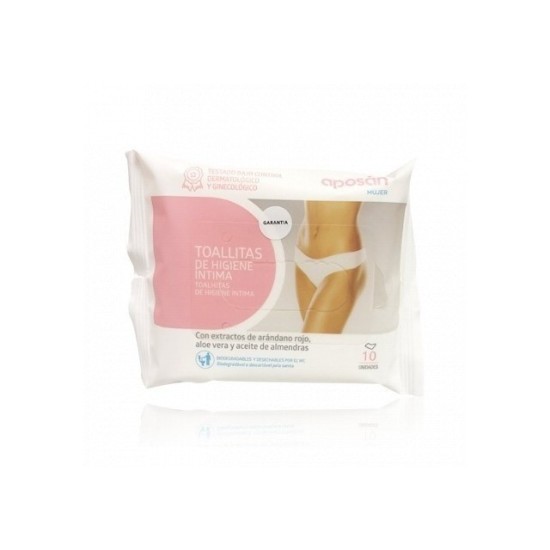 APOSÁN TOALLITAS ÍNTIMAS 10UDS
