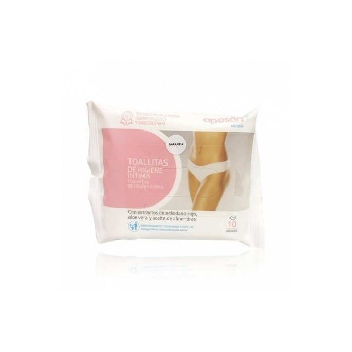 APOSÁN TOALLITAS ÍNTIMAS 10UDS