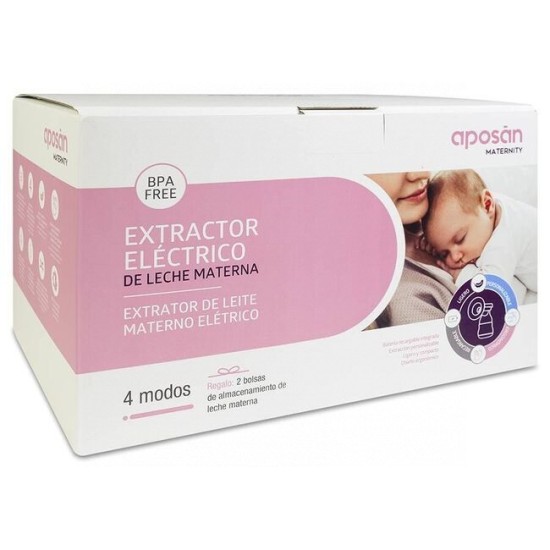 EXTRACTOR ELECTRICO DE LECHE MATERNA APOSAN MATERNITY 1 UNIDAD