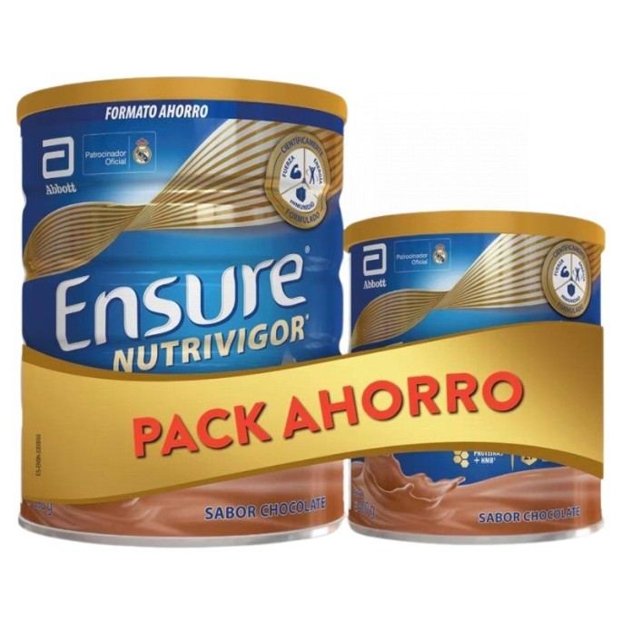 ENSURE CHOCOLATE PACK AHORRO 850 G + 400 G