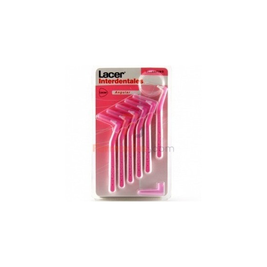 LACER CEPILLO INTERDENTAL ANGULAR EXTRAFINO 10 UDS