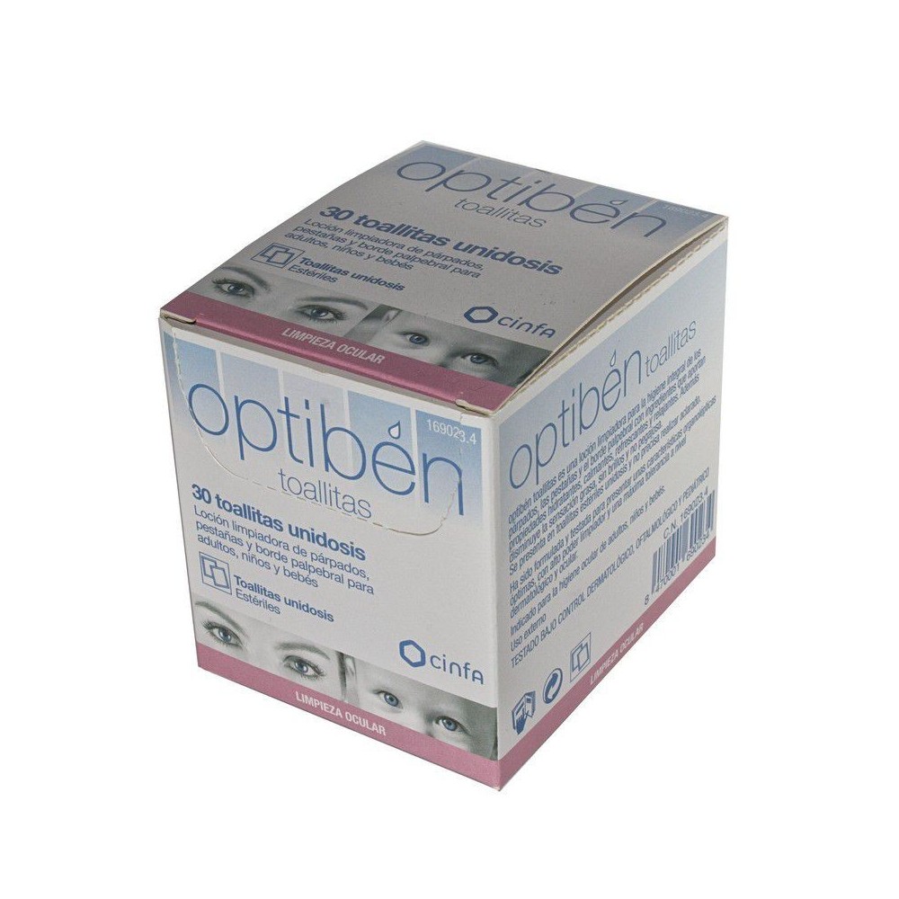 OPTIBEN 30 TOALLITAS UNIDOSIS