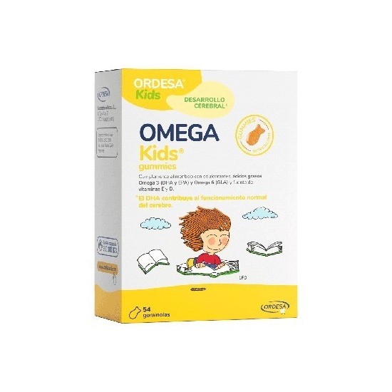 OMEGA KIDS GUMMIES MASTICABLES 54 UDS