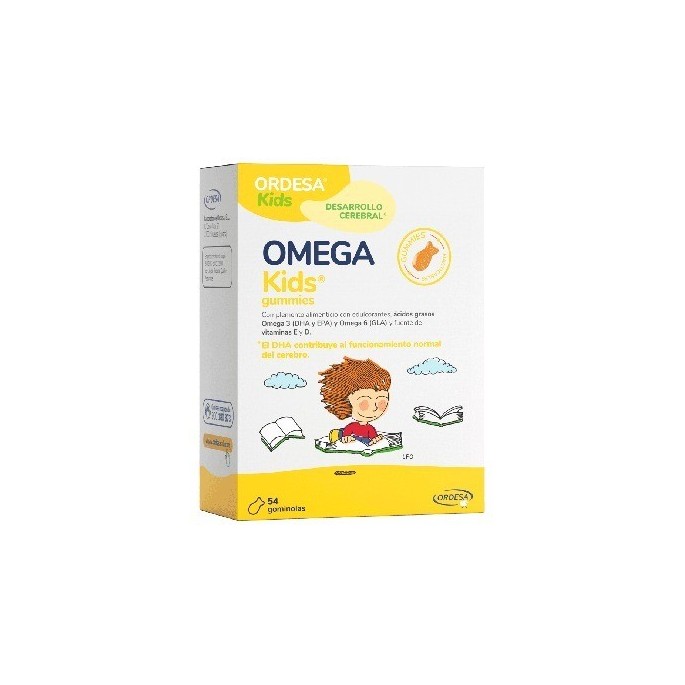 OMEGA KIDS GUMMIES MASTICABLES 54 UDS