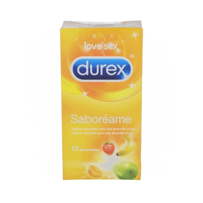DUREX PRESERVATIVOS SABORÉAME 12UDS