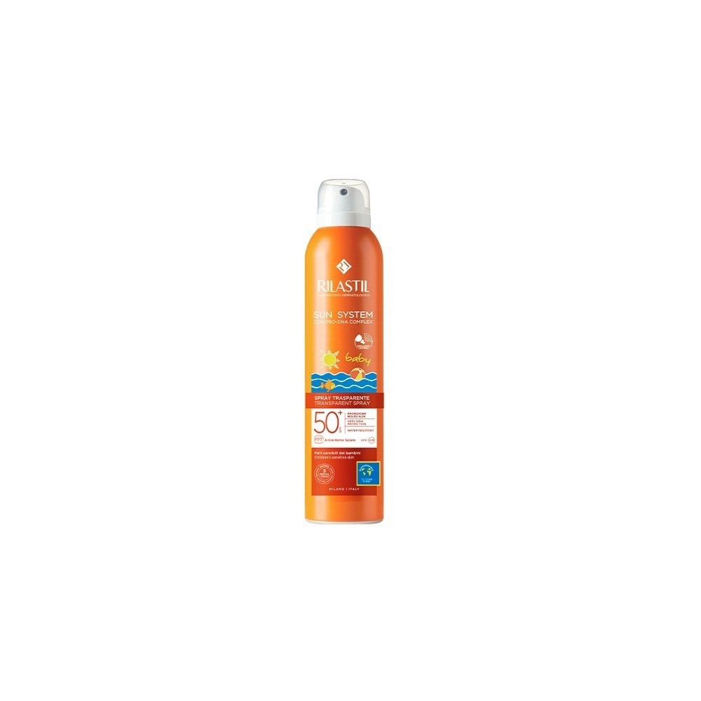 RILASTIL SUN SYSTEM BABY SPRAY TRANSPARENTE SPF 50 200ML