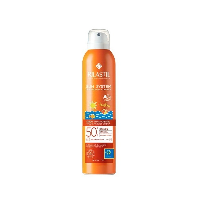 RILASTIL SUN SYSTEM BABY SPRAY TRANSPARENTE SPF 50 200ML