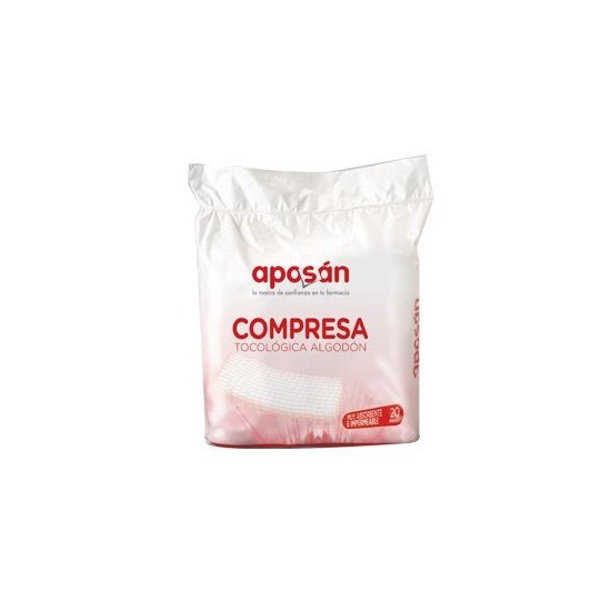 COMPRESAS TOCOLOGICAS APOSAN 20 U
