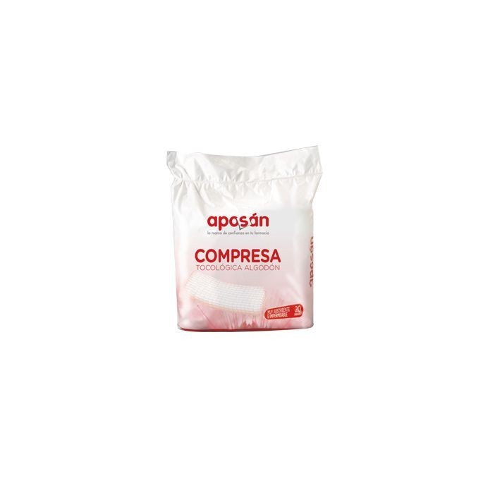 COMPRESAS TOCOLOGICAS APOSAN 20 U
