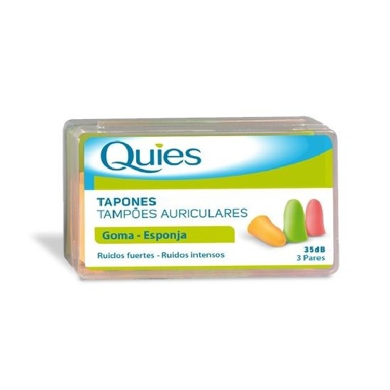 TAPON ESPUMA QUIES 6 UN