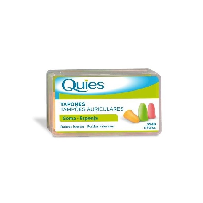 TAPON ESPUMA QUIES 6 UN