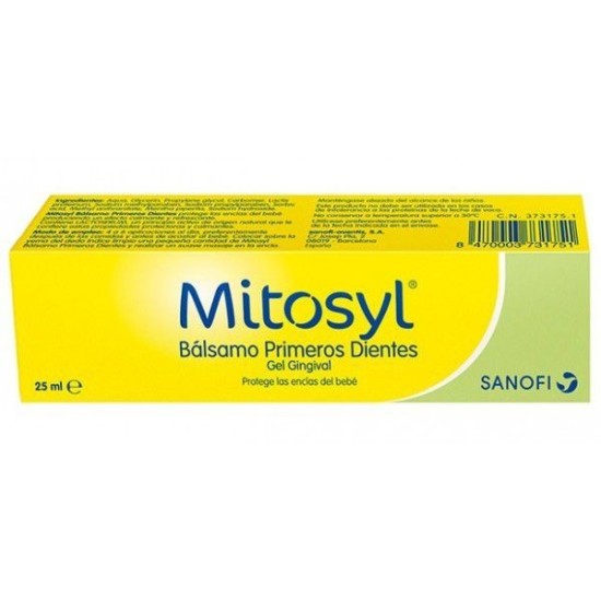 MITOSYL BÁLSAMO PRIMEROS DIENTES 25ML