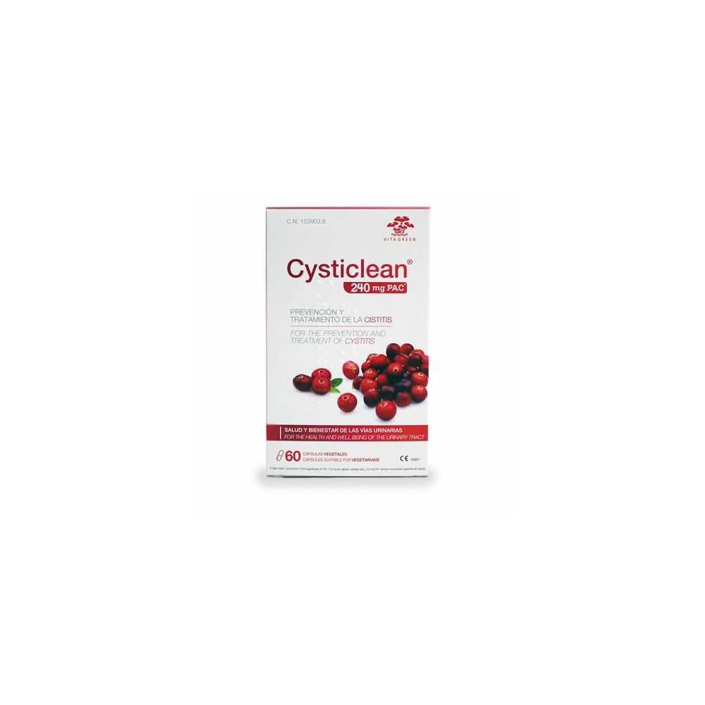 CYSTICLEAN 240 MG PAC 60 CAPS